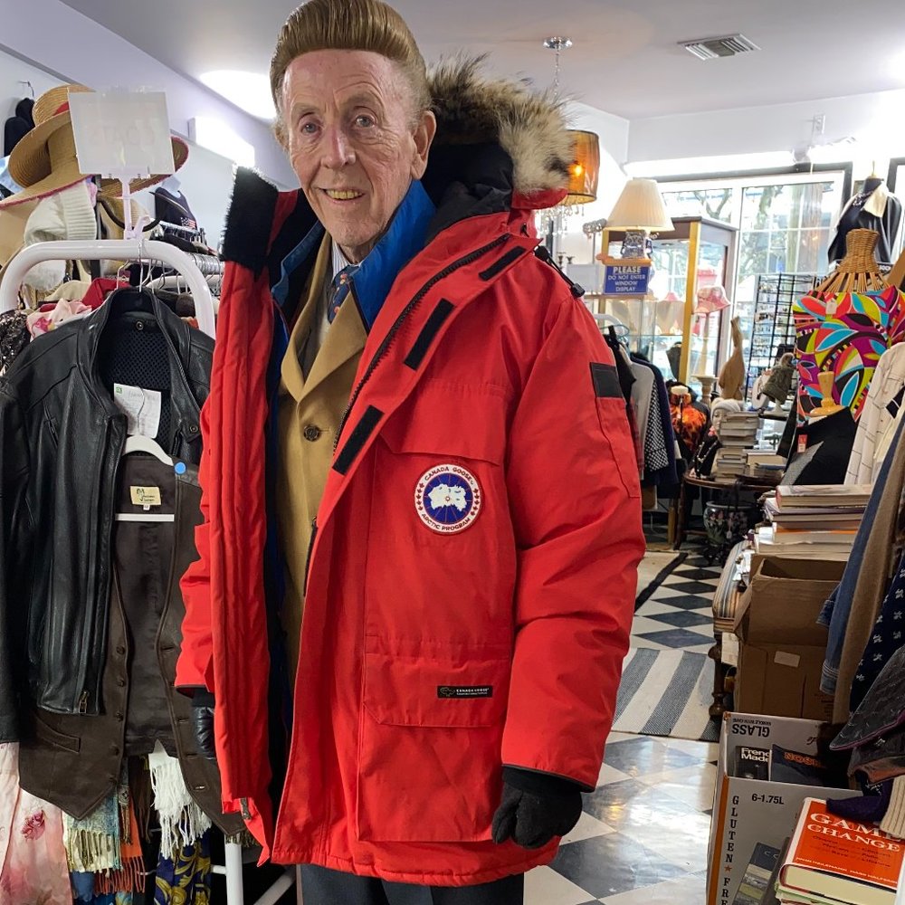 Canada Goose red jacket, extra large
